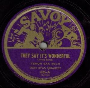 They Say It’s Wonderful / Cynthia’s In Love (Single)