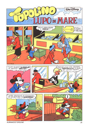 Loup de mer - Mickey Mouse