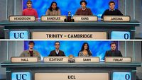 Trinity College, Cambridge v UCL