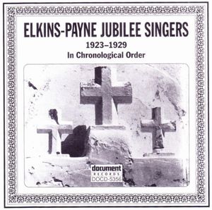 Elkins-Payne Jubilee Singers in Chronological Order, 1923-1929