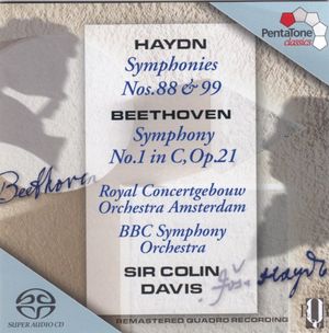 Haydn: Symphonies Nos. 88 & 99 / Beethoven: Symphony No. 1