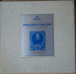 Psalmen Davids Für 2 Bis 4 Chöre Und Instrumente - Psalms Of David - Psaumes De David (Gesamtaufnahme - Complete - Integral)