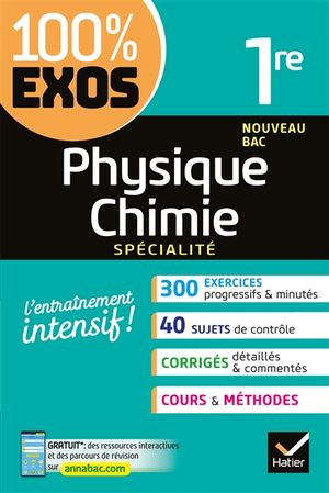 Physique chimie spécialité, 1re : nouveau bac