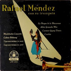 Rafael Méndez con su trompeta y Orquesta