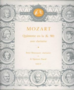 Quintette avec clarinette en la (K. 581): 3e Mouvement : Menuetto