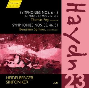 Haydn 23: Symphonies Nos. 6-8 & Nos. 35, 46, 51