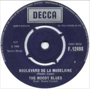 Boulevard de la Madeleine (Single)