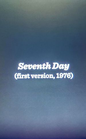 Seventh Day (first Version)