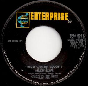 Never Can Say Goodbye / I Can’t Help It (If I’m Still in Love with You) (Single)