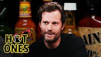 Jamie Dornan Gets Punched in the Face by Spicy Wings