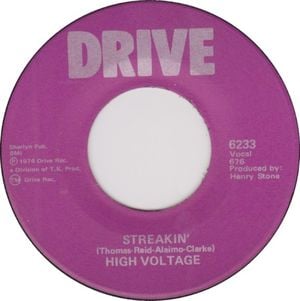 Streakin’ / Here Come’s the Streaker (Single)