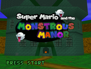 Super Mario and the Monstrous Manor