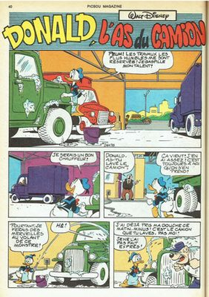 L'As du camion - Donald Duck