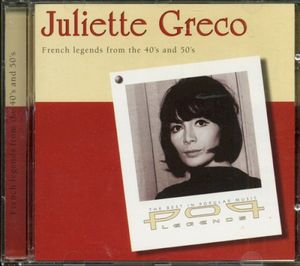 Juliette Gréco : French Legends From the 40’s and 50’s