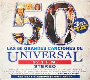 Las 50 Grandes Canciones de Universal Stereo 92.1 FM