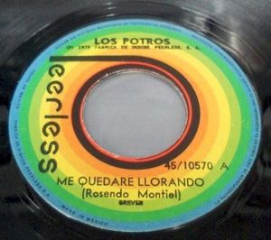 Me quedare llorando / El novillo despuntado (Single)