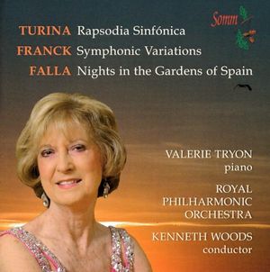 Turina: Rapsodia Sinfónica / Franck: Symphonic Variations / Falla: Nights in the Gardens of Spain