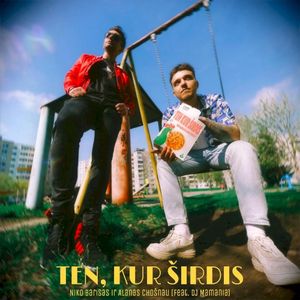 Ten, kur širdis (Single)