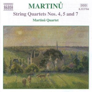String Quartets nos. 4, 5 and 7