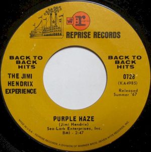 Purple Haze / Foxy Lady (Single)