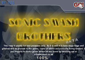 Sonic Smash Brothers BETA
