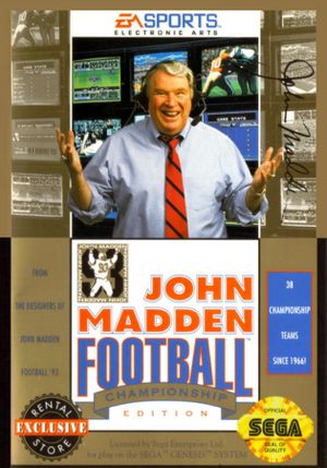 John Madden Football '93: Championship Edition