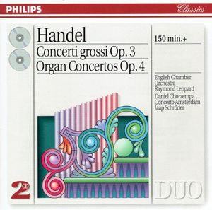 Concerti grossi Op. 3 / Organ Concertos Op. 4