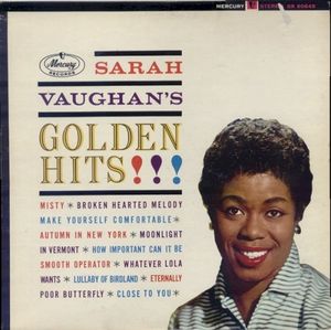 Sarah Vaughan’s Golden Hits!!!