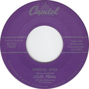 Whistle Stop / Be Mine (Little Baby) (Single)