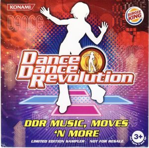 Dance Dance Revolution DDR MUSIC, MOVES 'N MORE Limited Edition Music Sampler