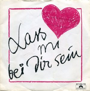 Lass mi bei dir sein (Single)