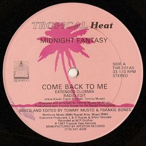 Come Back to Me (Single)