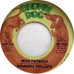 Miss Fatback / I Need You Back Home (Single)