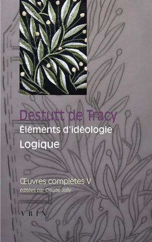 Éléments d'idéologie, troisième partie