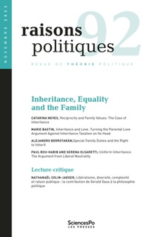 Inheritance, Equality and the Family