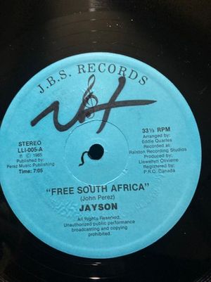 Free South Africa (Single)