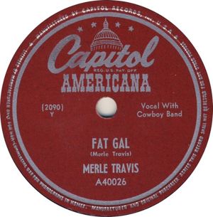 Fat Gal / Merle’s Boogie Woogie (Single)