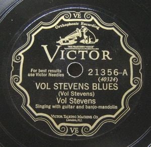 Vol Stevens Blues / Baby Got the Rickets (Single)