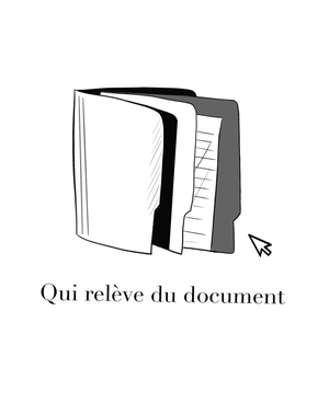 Qui relève du document