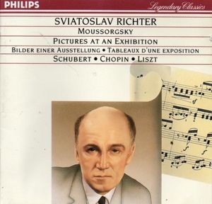 Moussorgsky: Pictures At An Exhibition / Schubert, Chopin, Liszt (piano: Sviatoslav Richter, Sofia 1958) (Live)
