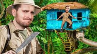 ON SURVIT 24H DANS LA JUNGLE ! (uniquement avec des objets wish)