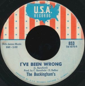 I've Been Wrong / Love Ain't Enough (Single)