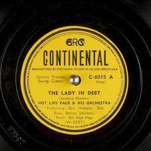 The Lady in Debt / Sunset Blues (Single)