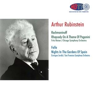 Rachmaninoff: Rhapsody on a Theme of Paganini / Falla: Nights in the Gardens of Spain