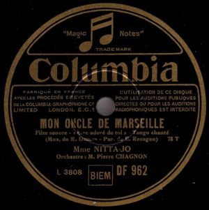 Mon oncle de Marseille (Single)