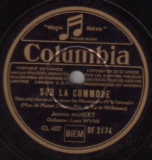 Sur la commode / L’Amour sur la route (Single)