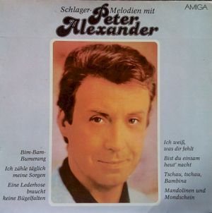 Schlager-Melodien mit Peter Alexander