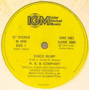 Disco Bump / Disco Train (Single)