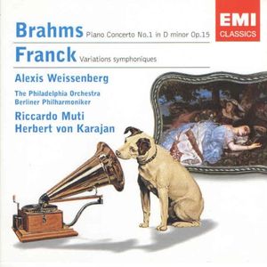 Brahms: Piano Concerto no. 1 / Franck: Symphonic Variations