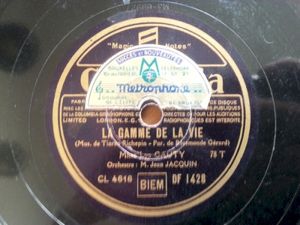 La Gamme de la vie / L’Amour tel qu’on le parle (Single)
